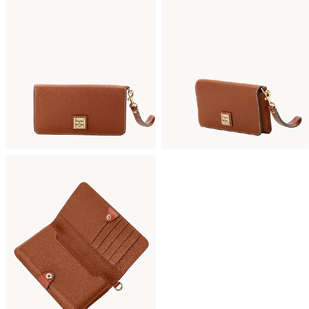 Dooney & Bourke Pebble Grain Fey Phone Wristlet - Picture 5 of 5